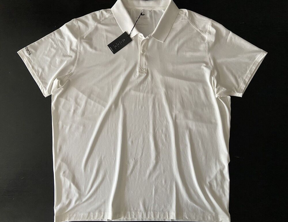 BONOBOS GOLF Standard Fit Performance Polo sz 2XL (NWT) | Color: White